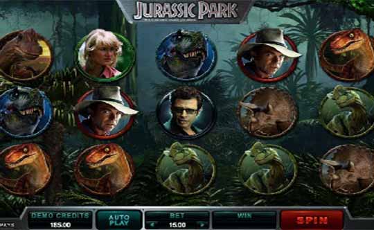 Jurassic Park tragamonedas