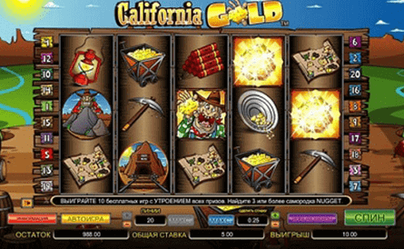 California Gold tragamonedas