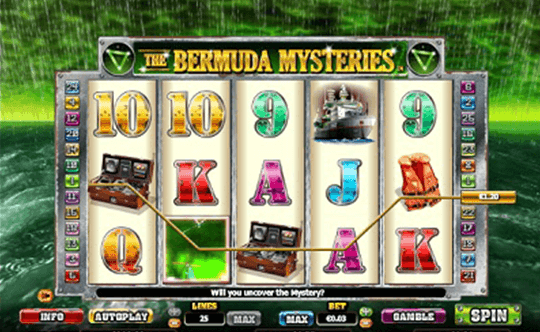 tragaperras The Bermuda Mysteries