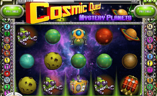 tragaperras Cosmic Quest II: Mystery Planets