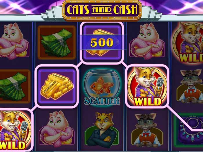 Tragaperras Cats and Cash iframe